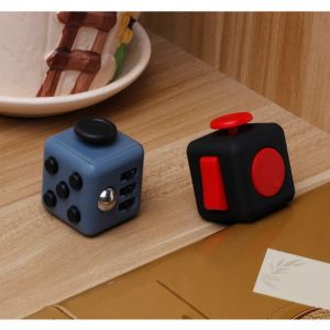 3.3cm Mini Fidget Cube Toy Vinyl Desk Finger Toys Squeeze Fun Stress Reliever Antistress Stress Cube Toys toys for children