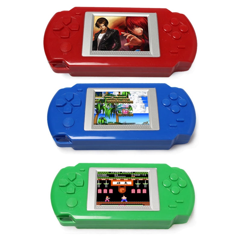 Sassi צעצועים 2018 new arrival quality Ultra-Thin Portable 2.0'' Color screen Video Games Consoles 268-in-1 Classic Games Handheld Game player
